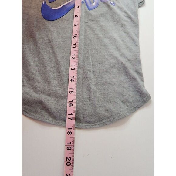 Nike Just Do It Sleeveless T-Shirt Girls Size Medium Grey - Picture 3 of 5